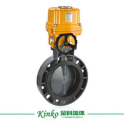 HQ Electric PVC Butterfly Valve